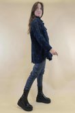Bloom Broderie Anglais Denim Jacket Navy 